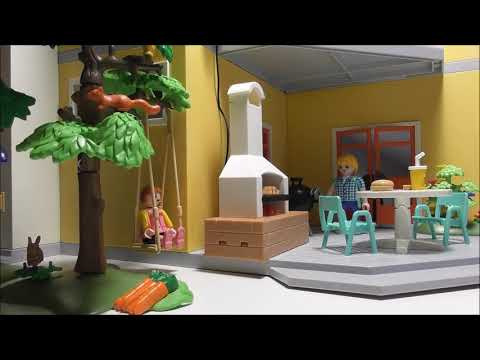 playmobil pink house