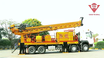 PRD Max Drill 4000 | Water-well Drilling Rig | De-watering | #prd #drilling