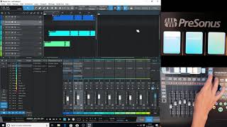 Test Faderport 8 - Studio One - Plug-In Control