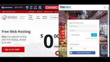Free Webhosting with Free Domain || Connect freenom domain to 000webhost com