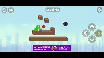 Snake Puzzle Slither to Eat Level 43 Walkthrough Solution