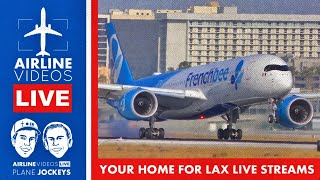 🔴LIVE Los Angeles (LAX) Airport Plane Spotting at the H Hotel | LIVE Plane Spotting LAX