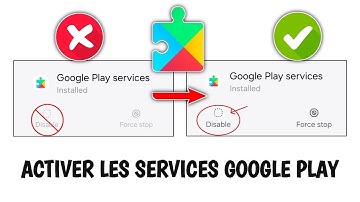 Comment activer les services Google Play | Activer les services Google Play