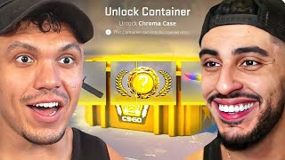 FaZe Rain Challenged Me To Open CSGO Cases..