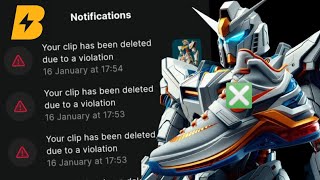 "Your Clip has been Deleted due to a Violation" 🚨 Buzzer Crypto Sports App