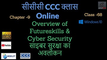 CCC  Online Class . Overview of Futureskills & Cyber Security साइबर सुरक्षा का अवलोकन (Gmindtech)