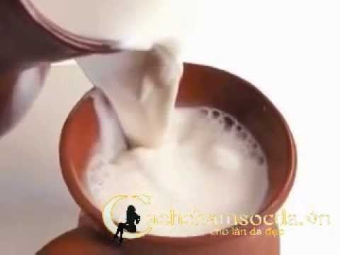 Tự làm mặt nạ dưỡng da bằng sữa tươi và chanh (www.cachchamsocda.vn)