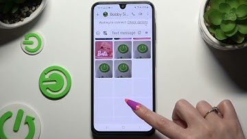 how to Add Audio/Music or Video Files To A Text Message on SAMSUNG Galaxy A16 5G