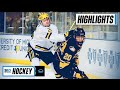 Michigan Tech at Michigan | Big Ten Men's Hockey | Highlights | Dec. 29, 2021