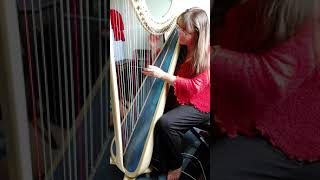 Harp improvisation with loop pedal- Lissa-Kathe Music