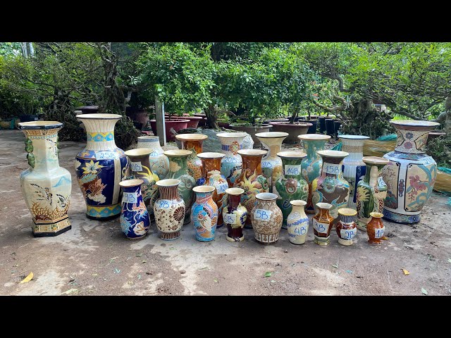 Bình bông gốm Biên Hòa xưa GLTQ ngày 28-5 shop Thanh Triệu - YouTube