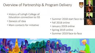 Webinar on ISS-Lehigh Graduate Programs
