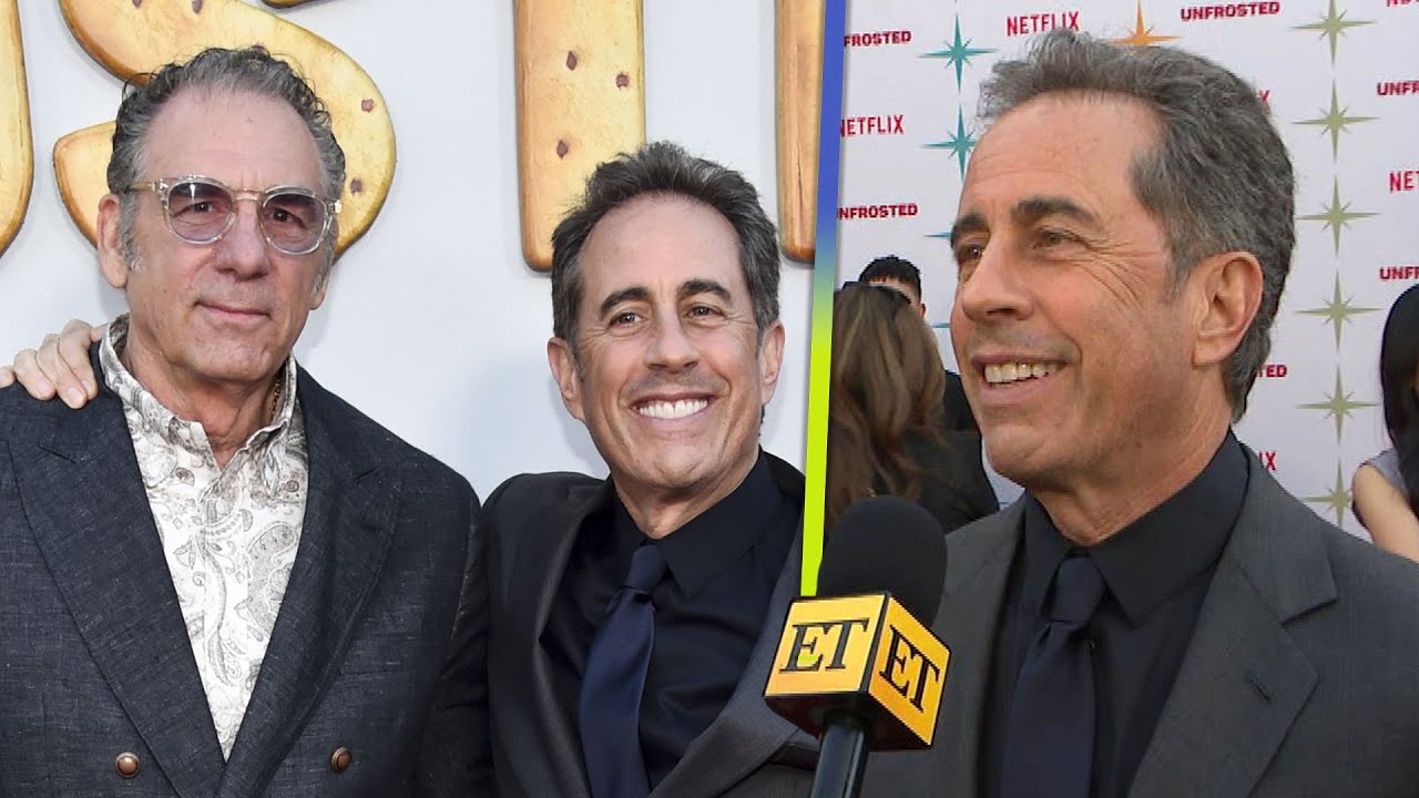 Jerry Seinfeld and Michael Richards Reunite at 'Unfrosted' Premiere