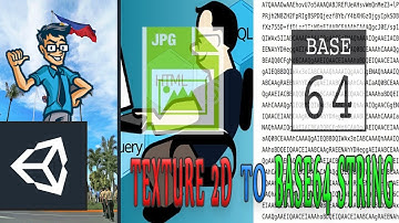 Unity C# Data Processing - Texture to Base64 String Vice Versa