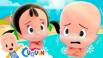 La canción del frío y el calor en VERANO | Canciones infantiles para niños de Cleo y Cuquín