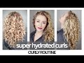 Curly Routine *Naked Curls* Using the Bowl Method for Ultimate Hydration