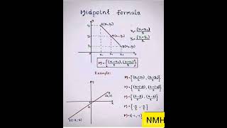 CO-ORDINATE GEOMETRY #MIDPOINT FORMULA #Shorts#Viral#Trending #MUSTAHEED MATHS CHANNEL