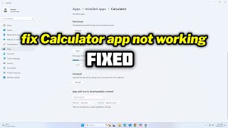 (FIXED) Calculator app not working in Windows 10/11 screenshot 5