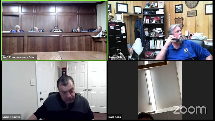 JWC Commissioners Court Meeting -December 13, 2021