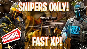 the FASTEST WAY to LEVEL UP SNIPERS RIGHT NOW in MW3!