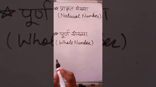 Difference Between Natural Number And Whole Number Maths Class 6Th Ncert Books
