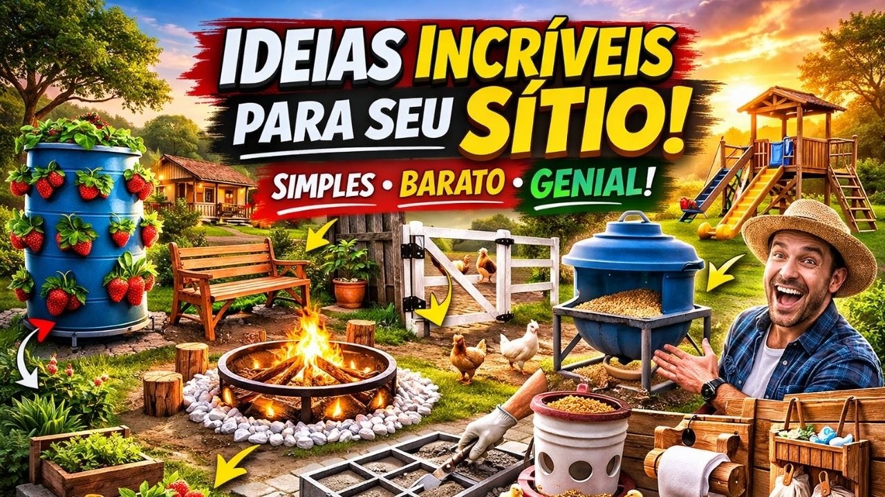 Como Melhorar Seu Sítio: Deixando ele Mais Bonito e Funcional