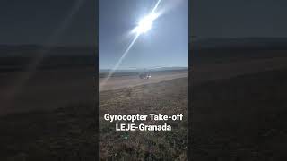 Gyrocopter Take-off Granada LEJE Juan Espadafor Aerodrome #aviation #gyrocopter #pilot #spain Gyrocopter Take-off Granada LEJE Juan Espadafor Aerodrome #aviation #gyrocopter #pilot #spain