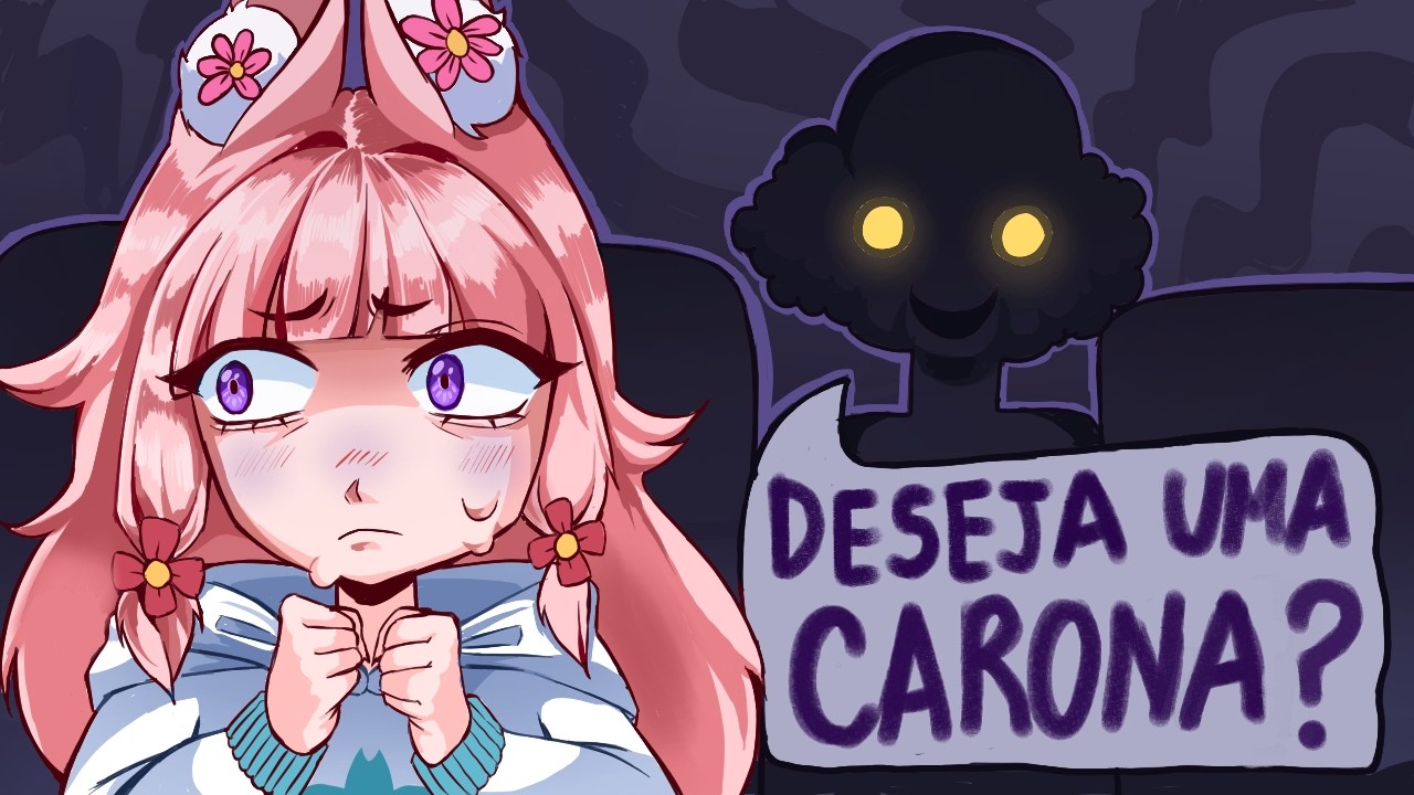 O DIA QUE PEGUEI CARONA COM UM ESTRANHO (animação)