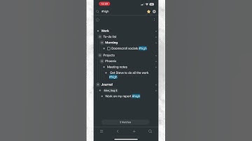 Save searches to save time  #productivity #todos