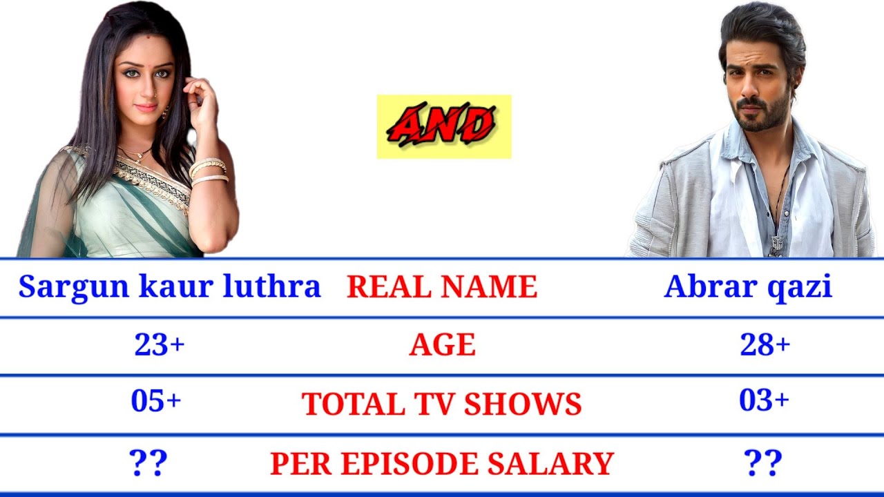 Sargun kaur luthra and Abrar qazi lifestyle 2022 | Yeh Hai Chahatein Serial actress