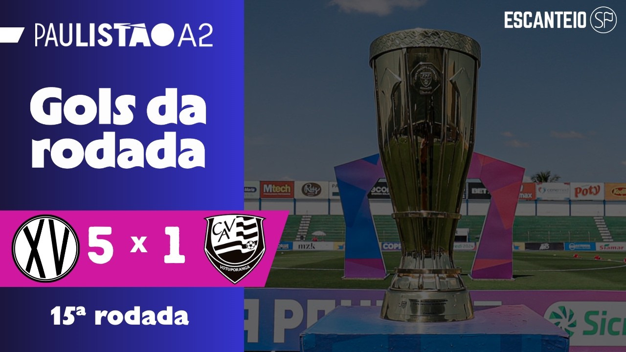 NHÔ QUIM SE CLASSIFICA | XV de Piracicaba 5 x 1 Votuporanguense | Gols do Paulistão Série A2 2026