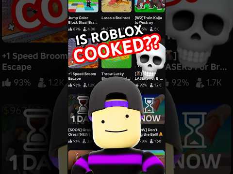 Is Roblox COOKED??? 💀 #roblox #robloxshorts