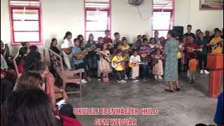 Download lagu KERJA BUAT TUHAN SELALU MANIS E Voc Ukulele Ebenhaezer Child #coverlagurohani #ukulele #Gpm_Weduar