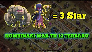 KOMBINASI ATTAK WAR TH 12 FULL WICTH TERBARU screenshot 4