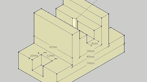 18.  Visualizing drawings in 3D | orthographic projection | isometric