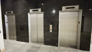 Haughton (mw. Otis Custom Series 1) Traction Elevators - Hubbell Tower Apartments - Des Moines, IA