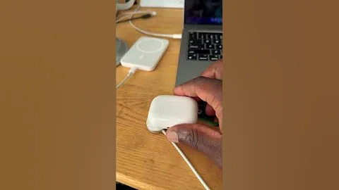 Apple AirPods Pro 2 on Apple Watch Charger