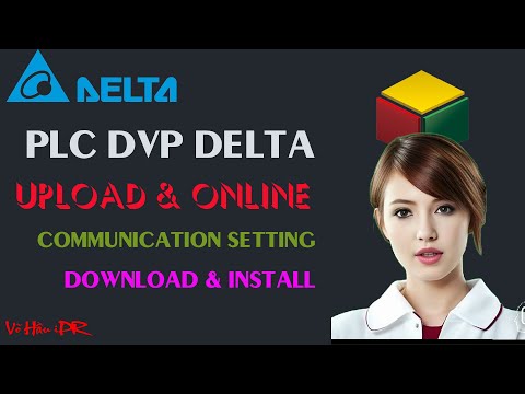 #short Delta DVP PLC UPLOAD & ONLINE to monitor or edit programming by ISP software | Tutorial
