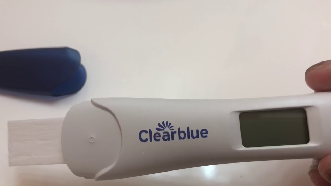 Clear blue digital test I’m pregnant YouTube