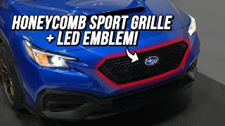 New Grille Led Emblem For The 2022 Wrx