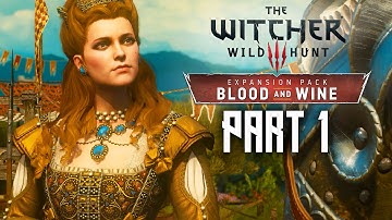 The Witcher 3 BLOOD AND WINE Gameplay Walkthrough Part 1 - Welcome To Toussaint