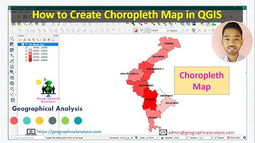 How to Prepare Choropleth Map in QGIS | Create QGIS Choropleth Map