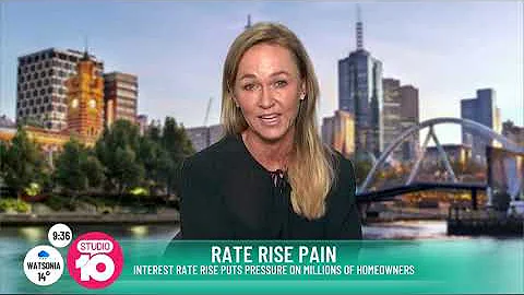 Adele Andrews on Ch10 re the RBA's latest rate mov...