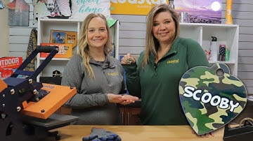 How to Decorate the Double-Sided Aluminum Sublimation Heart Pet Tag