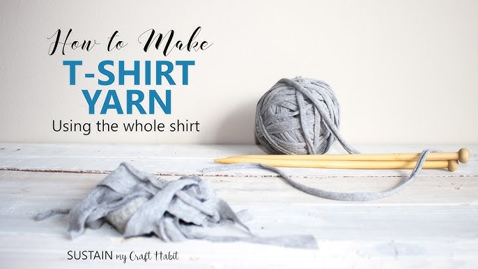 How to Make Potholder Loops from Recycled T-Shirts