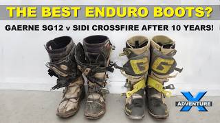 10 years of abuse! Gaerne SG12 v Sidi Crossfire long-term review︱Cross Training Enduro