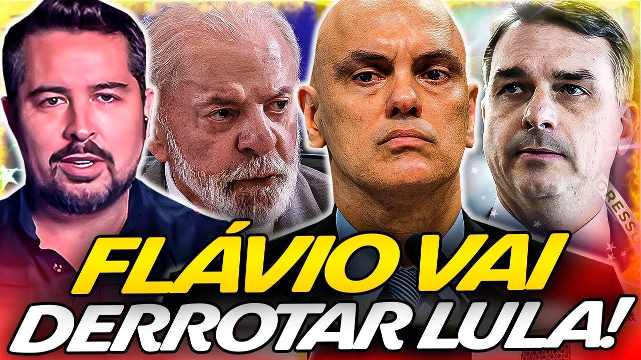 🚨 LULA ESTÁ FICANDO SEM SAÍDA COM CRESCIMENTO DE FLÁVIO BOLSONARO!