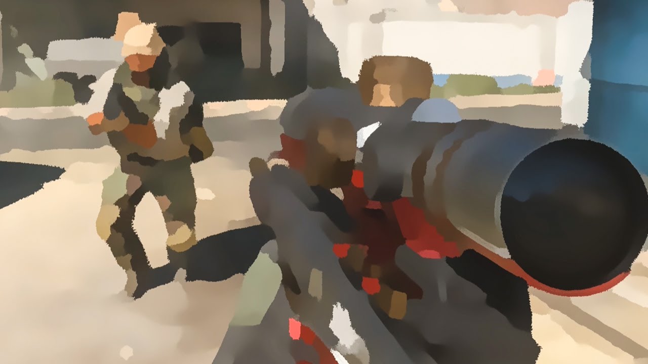 I played warzone on the lowest possible graphics settings
