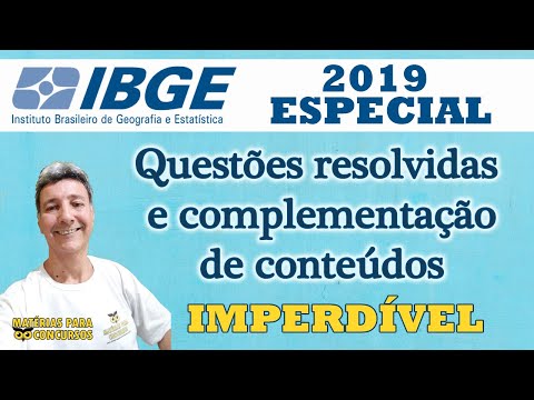 Questões de concursos e complementação IBGE