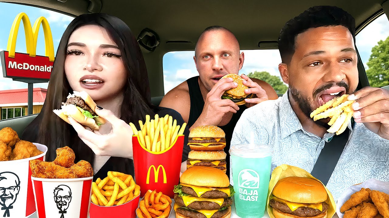 We Beat The Fast Food Drive-Thru Challenge! (WORLD RECORD)